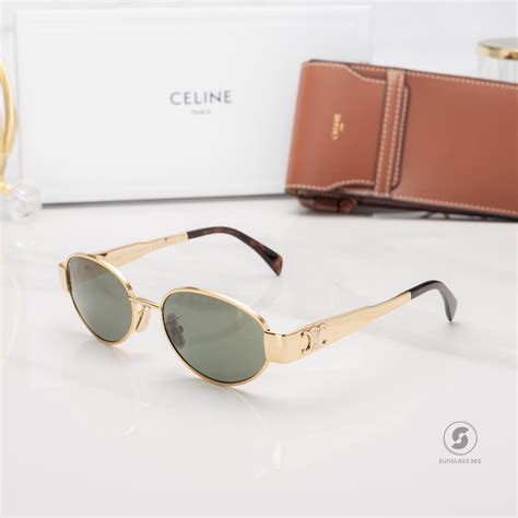 celine triomphe 01|Celine triomphe round sunglasses.